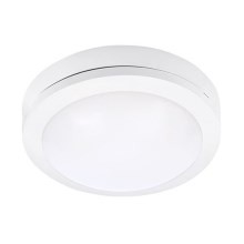 Plafoniera LED da esterno SIENA LED/13W/230V IP54 diametro 17 cm bianco