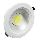Plafoniera LED da incasso a sospensione 1xLED/30W/230V bianco caldo