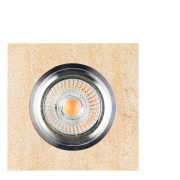 Plafoniera LED da incasso VITAR 1xGU10/5W/230V CRI 90 sabbia
