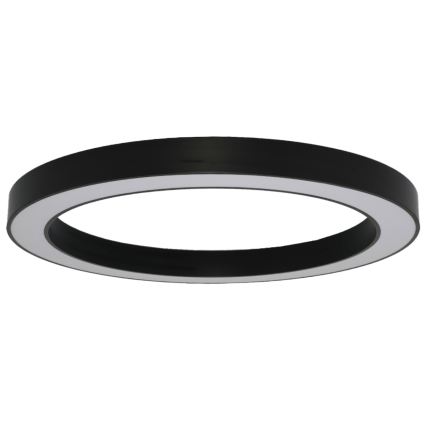Plafoniera LED da soffitto 115 W, 230 V, 3000/4000/6500 K, Ø 120 cm, nera
