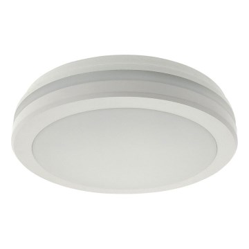 Plafoniera LED da soffitto con sensore di movimento LED/20W/230V 3000/4000/6500K diam. 230 cm IP54 grigio
