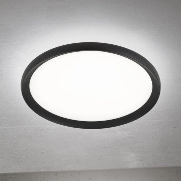 Plafoniera LED da soffitto KANT LED/30W/230V 2700/3000/4000K Ø 40 cm nero