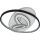 Plafoniera LED dimmerabile 105W/230V 3000-6500K con telecomando