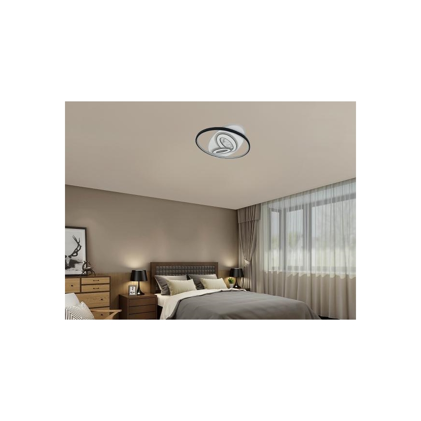 Plafoniera LED dimmerabile 105W/230V 3000-6500K con telecomando