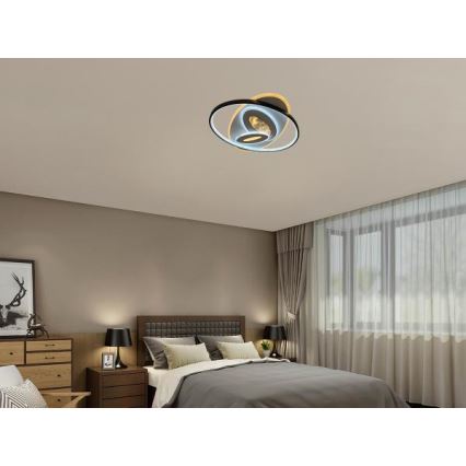 Plafoniera LED dimmerabile 105W/230V 3000-6500K con telecomando