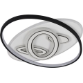 Plafoniera LED dimmerabile 105W/230V 3000-6500K + telecomando