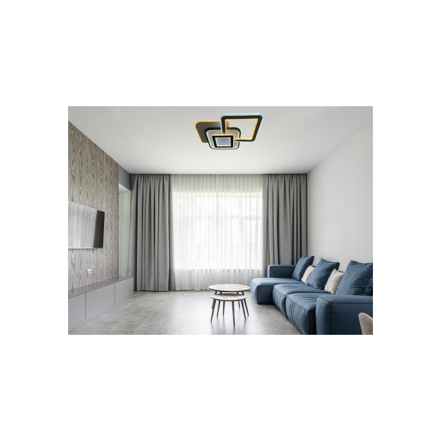 Plafoniera LED dimmerabile 105W/230V 3000-6500K + telecomando