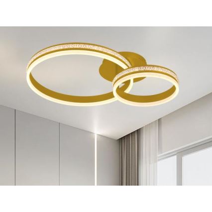 Plafoniera LED dimmerabile 110W/230V 3000-6500K + telecomando