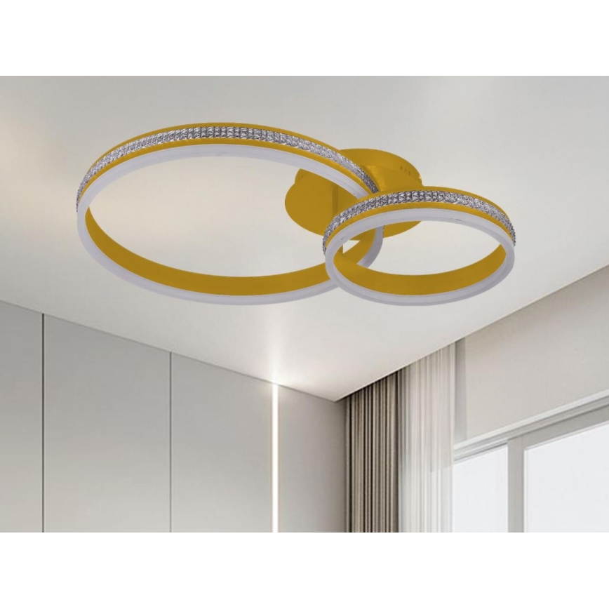 Plafoniera LED dimmerabile 110W/230V 3000-6500K + telecomando