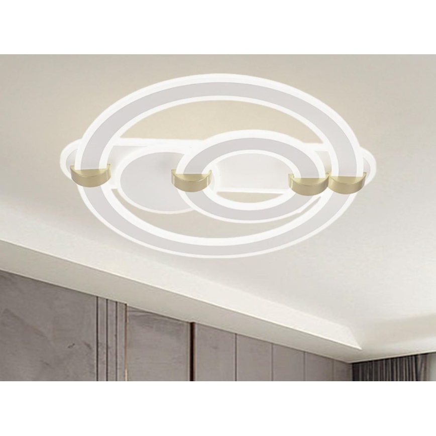 Plafoniera LED dimmerabile 120W/230V 3000-6500K + telecomando