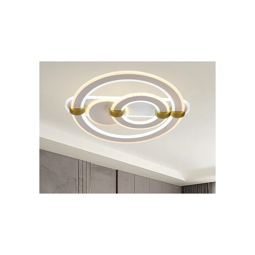 Plafoniera LED dimmerabile 120W/230V 3000-6500K + telecomando