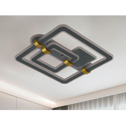Plafoniera LED dimmerabile/140W/230V 3000-6500K + telecomando
