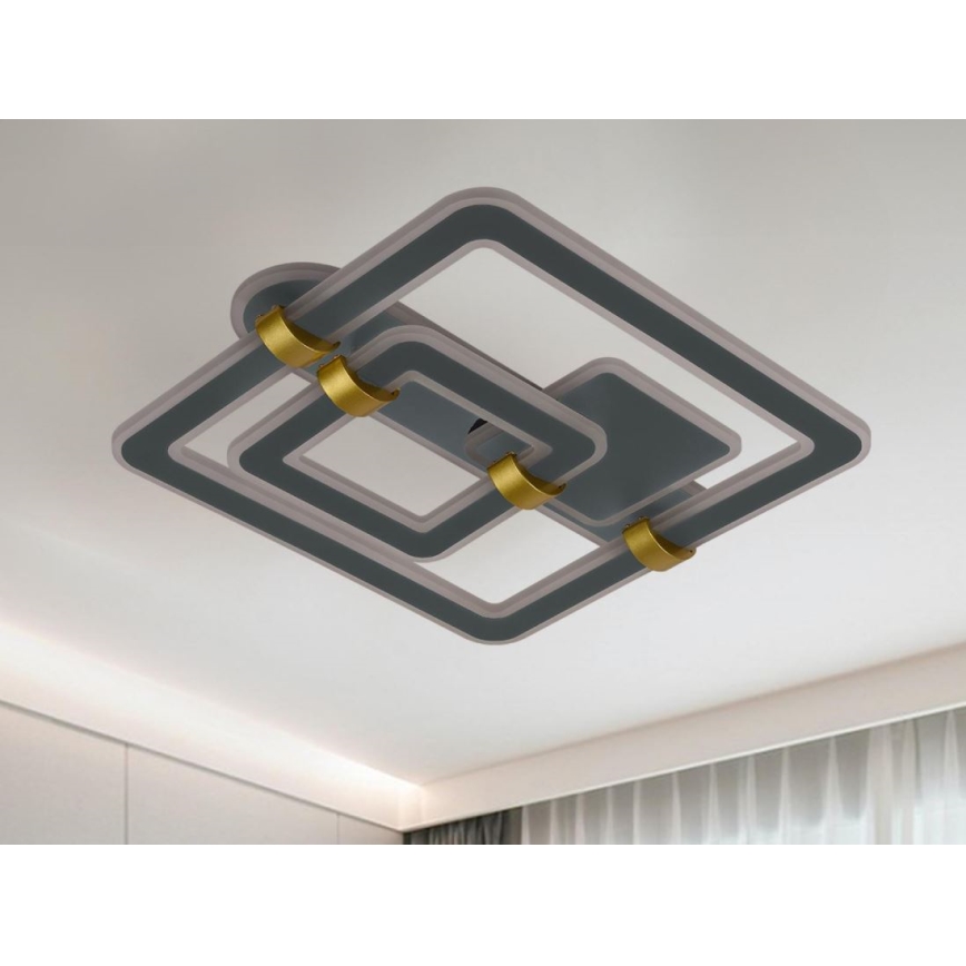 Plafoniera LED dimmerabile/140W/230V 3000-6500K + telecomando