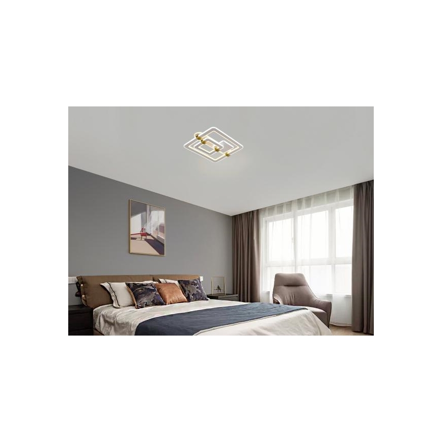 Plafoniera LED dimmerabile/140W/230V 3000-6500K + telecomando