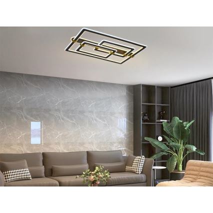 Plafoniera LED dimmerabile, 280 W, 230 V, 3000-6500 K, con telecomando