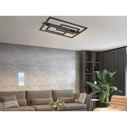 Plafoniera LED dimmerabile, 280 W, 230 V, 3000-6500 K, con telecomando