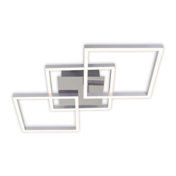 Plafoniera LED dimmerabile 36W/230V 3000K cromo satinato