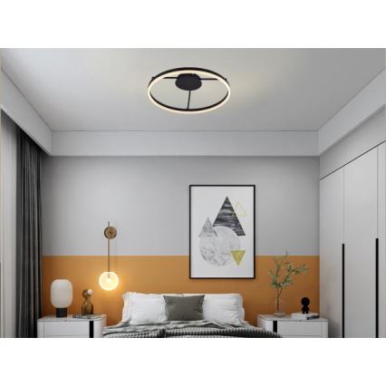 Plafoniera LED dimmerabile 55W/230V 3000-6500K + telecomando