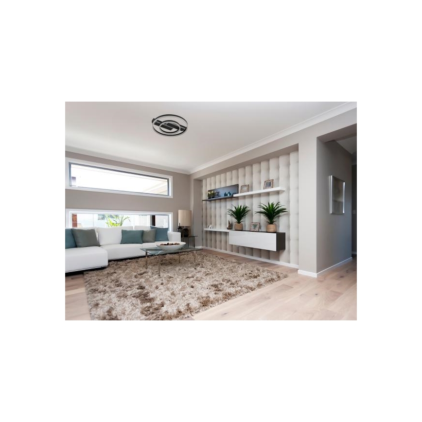 Plafoniera LED dimmerabile 80W/230V 3000-6500K con telecomando