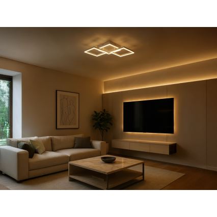 Plafoniera LED dimmerabile 85W/230V 3000-6500K + telecomando