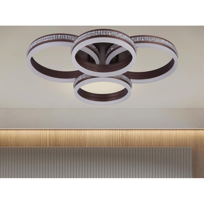 Plafoniera LED dimmerabile a montaggio superficiale LED/150W/230V 3000-6500K + telecomando