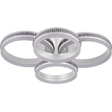 Plafoniera LED dimmerabile a montaggio superficiale LED/150W/230V 3000-6500K + telecomando