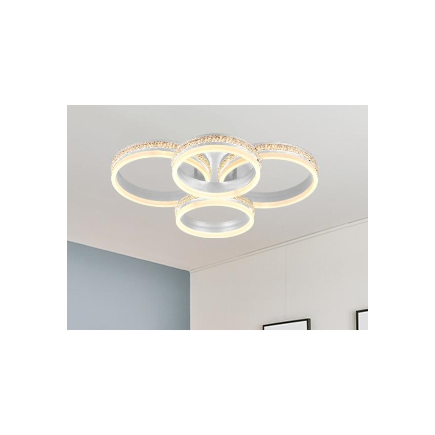 Plafoniera LED dimmerabile a montaggio superficiale LED/150W/230V 3000-6500K + telecomando