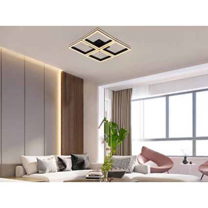 Plafoniera LED dimmerabile a montaggio superficiale LED/215W/230V 3000-6500K + telecomando