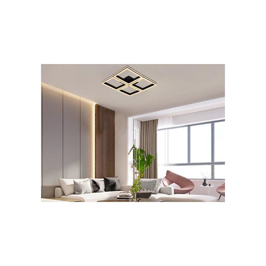 Plafoniera LED dimmerabile a montaggio superficiale LED/215W/230V 3000-6500K + telecomando