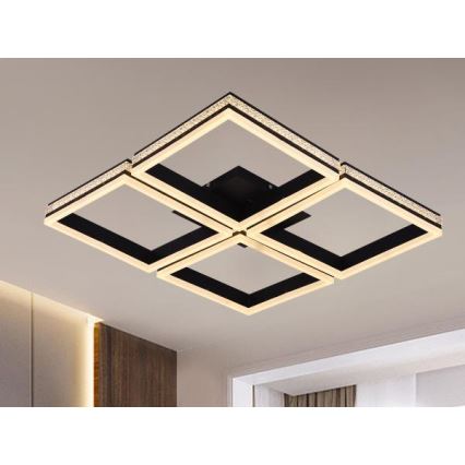 Plafoniera LED dimmerabile a montaggio superficiale LED/215W/230V 3000-6500K + telecomando
