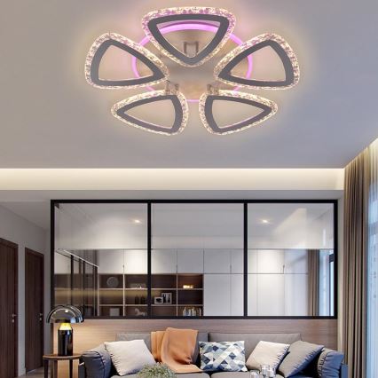 LED dimmerabile plafoniera a montaggio superficiale LED/70W/230V 3000-6500K + telecomando