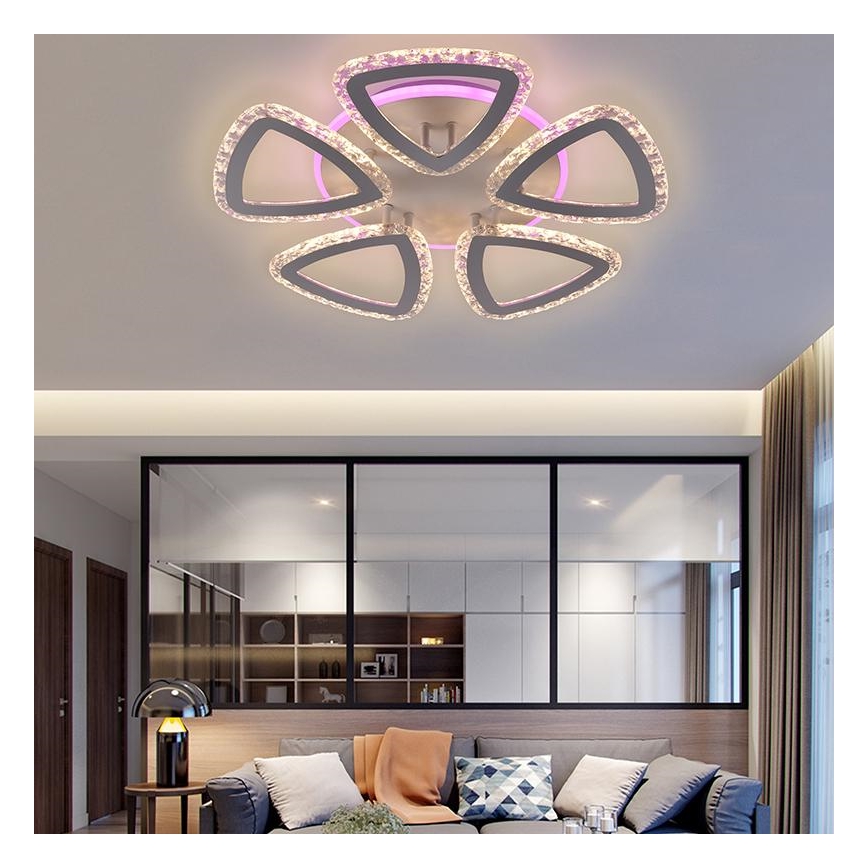 LED dimmerabile plafoniera a montaggio superficiale LED/70W/230V 3000-6500K + telecomando