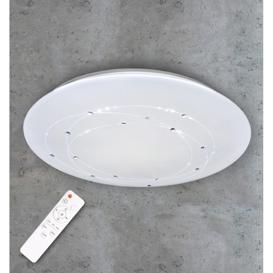 Plafoniera LED dimmerabile ATRIA telecomandata LED/48W/230V
