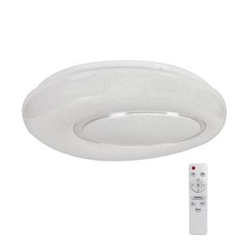 Plafoniera LED dimmerabile BONO LED/52W/230V + telecomando