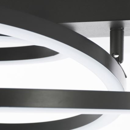 Plafoniera LED dimmerabile Brilliant PEDLEY LED/36W/230V nera