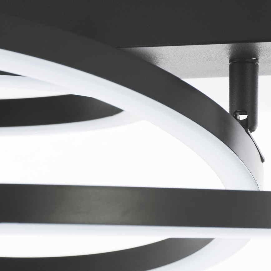 Plafoniera LED dimmerabile Brilliant PEDLEY LED/36W/230V nera