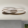 Plafoniera LED dimmerabile CIRCUS LED/30W/230V marrone/patina