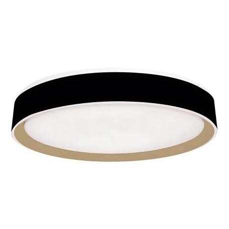 Plafoniera LED dimmerabile con controllo vocale OPAL LED/48W/230V 2700-6500K nero + telecomando