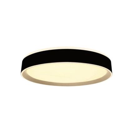 Plafoniera LED dimmerabile con controllo vocale OPAL LED/48W/230V 2700-6500K nero + telecomando