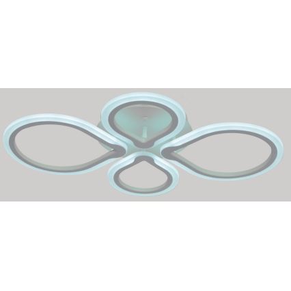 Plafoniera LED dimmerabile TRIESTE LED/52W/230V + telecomando