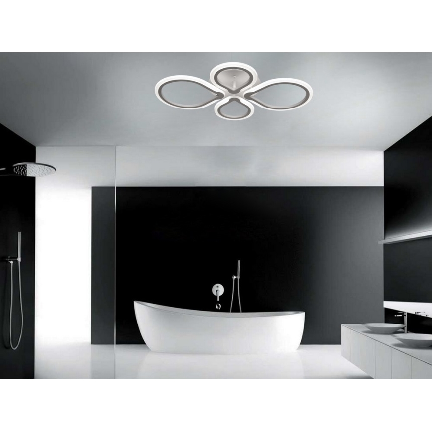 Plafoniera LED dimmerabile TRIESTE LED/52W/230V + telecomando