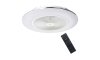 Plafoniera LED dimmerabile con ventilatore ARIA LED/38W/230V 3000-6000K bianco + telecomando