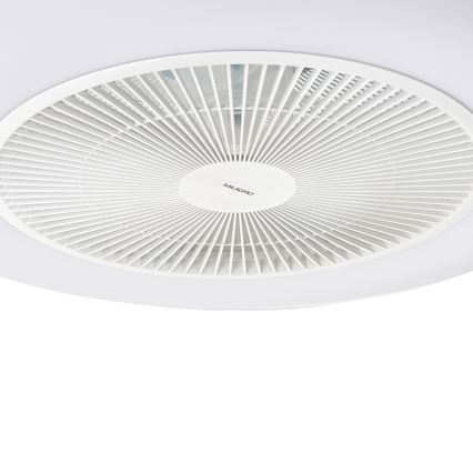 Plafoniera LED dimmerabile con ventilatore ARIA LED/38W/230V 3000-6000K bianco + telecomando