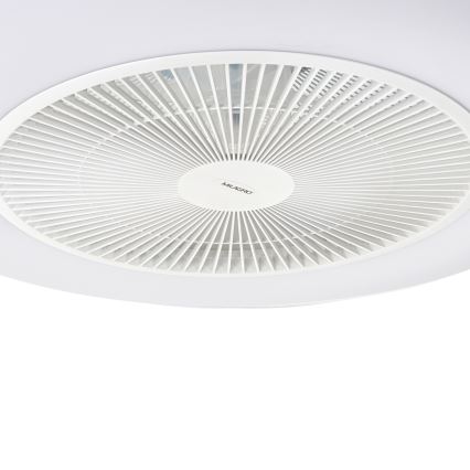 Plafoniera LED dimmerabile con ventilatore ARIA LED/38W/230V 3000-6000K bianco + telecomando