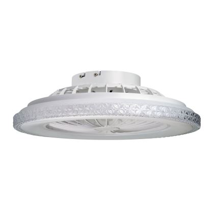 Plafoniera LED dimmerabile con ventilatore EGYPT LED/48W/230V 3000-6500K bianca + telecomando