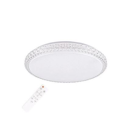 Plafoniera LED dimmerabile CRUZ LED/40W/230V 2000lm + telecomando