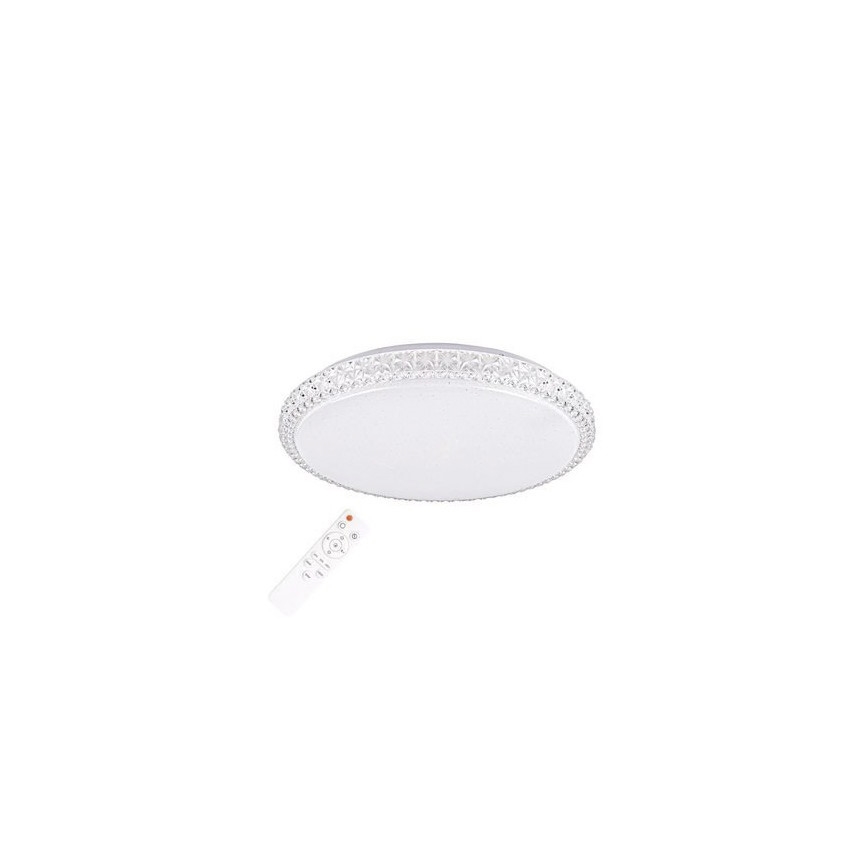 Plafoniera LED dimmerabile CRUZ LED/40W/230V 2000lm + telecomando