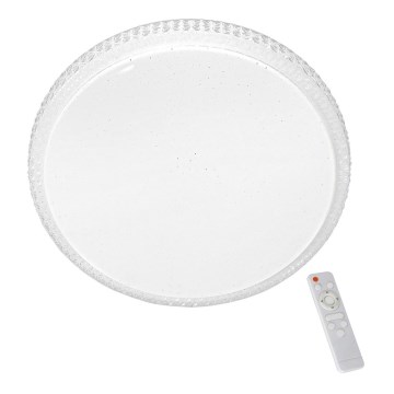 Plafoniera LED dimmerabile CRUZ con telecomando LED/66W/230V 3300lm