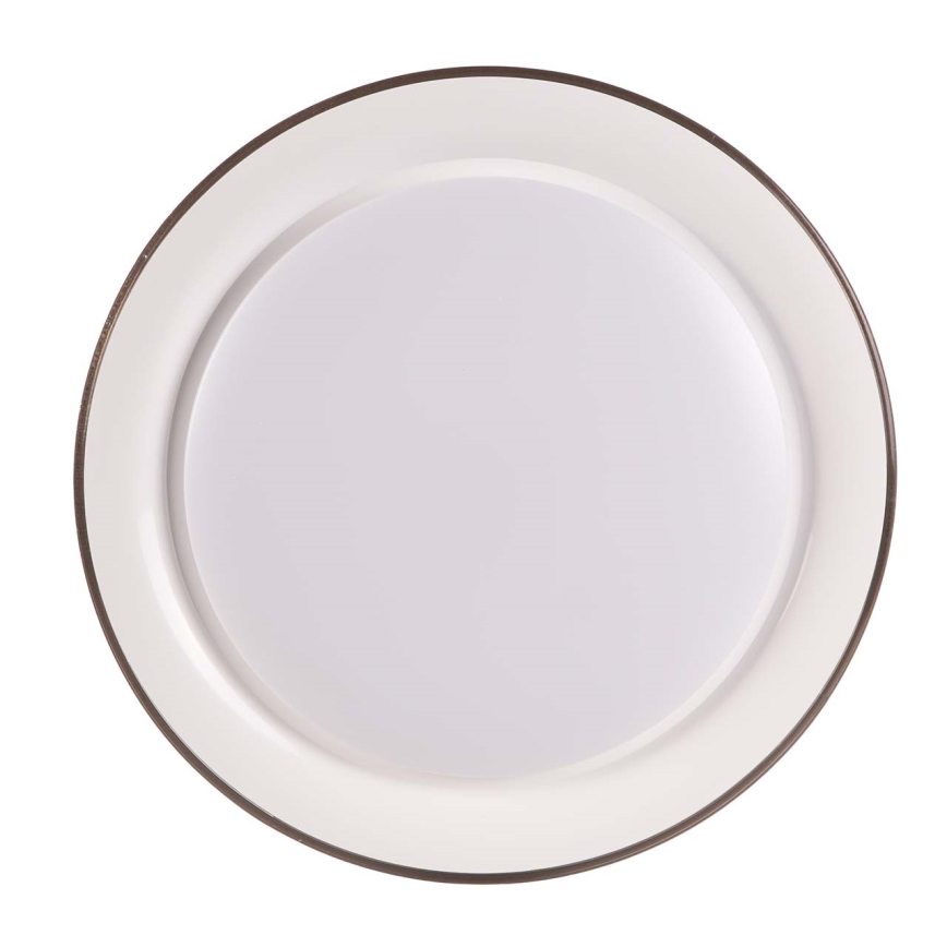 Plafoniera LED dimmerabile da bagno GRAŻYNA LED/72W/230V 3000-6000K diametro 51 cm IP44 grigio + telecomando