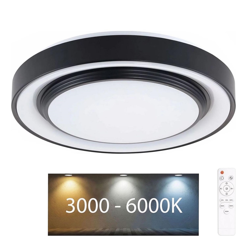 Plafoniera LED dimmerabile da bagno ZYGMUNT LED/72W/230V diametro 48,5 cm 3000-6000K IP44 + telecomando